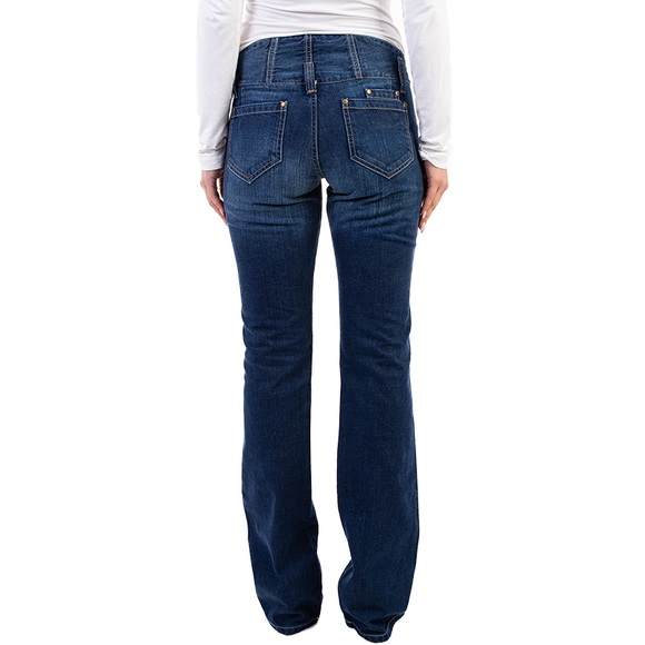 Acquaverde Jeans Women size 27 Denim - Picture 4 of 5